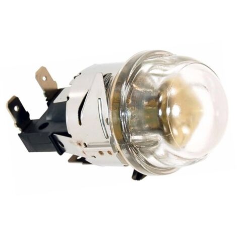 PORTALAMPADA VETRO FORNO CON LAMPADA G99 25W COMPLETO CUCINA REX ELECTROLUX AEG - Foto 10