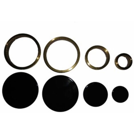 Bruciatori In Alluminio Per Piano Cottura Cucina "Nardi" 4 Fuochi