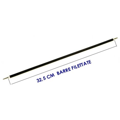 RESISTENZA RETTILINEA FORNETTI ELETTRICI W350 32CM V110 CON BARRE FILETTATE