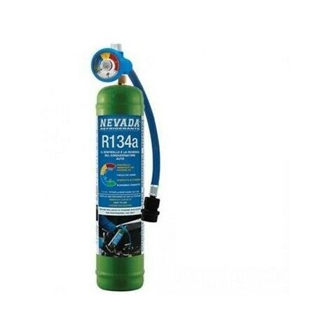 KIT RICARICA GAS FREON R134 A FAI DA TE CONDIZIONATORI AUTOMOBILI CLIMATIZZATORE