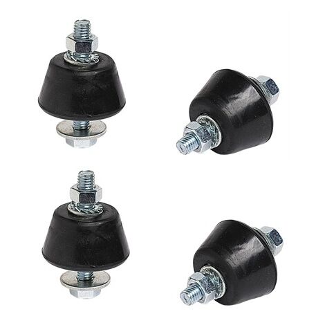 KIT 4pz ANTI VIBRANTI staffa climatizzatore condizionatore SUPPORTI