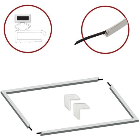 GUARNIZIONE PORTA FRIGORIFERO UNIVERSALE 1300 X 700 mm SU MISURA MAGNETICA