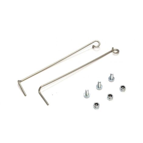 KIT MOLLE SPORTELLO LAVATRICE CARICA DALL ALTO WHIRLPOOL 481209498005 2PZ