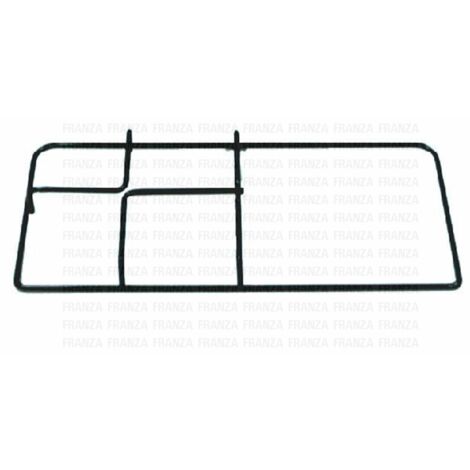 GRIGLIA TONDINO SMALTATA 1 FUOCO PIASTRA 460x225 CUCINA PIANO COTTURA SMEG