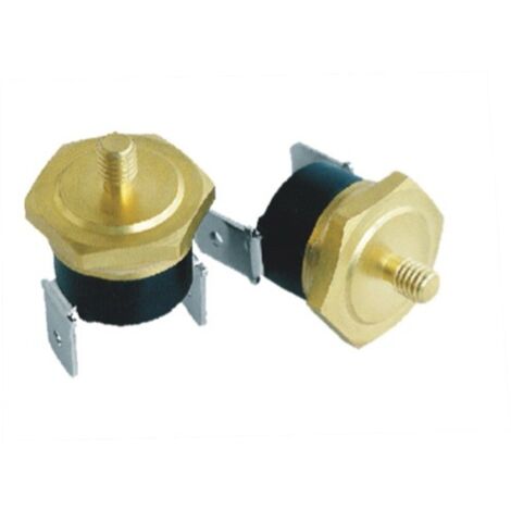 Termostato Regolabile A Disco Bimetallico Uxcell - 250V 16A Con Vite, Nuovo