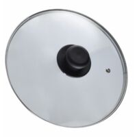 Coperchio In Vetro Temperato Da 20 Cm Per Pentole E Padelle – Ispessito Con Manico In Acciaio Inox E Spugnetta Inclusa - 2