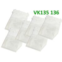CONFEZIONE 6PZ SACCHETTI ASPIRAPOLVERE FOLLETTO VK 135/136 ADATTABILI IN BUSTA