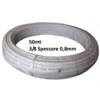 50MT TUBO RAME 3/8 CLIMATIZZATORE CONDIZIONATORE SPESSORE 0,8