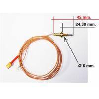 TERMOCOPPIA MODELLO PIANI COTTURA FRANKE CM60 CON OCCHIELLO E FASTON termocoppia