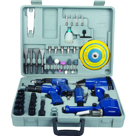Kit 6 outils pneumatiques - 48 Accessoires H48M HYUNDAI