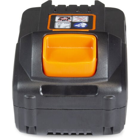 FEIDER Batterie 20 V 4 Ah Lithium Indicateur Niveau De Batterie 20 V 4 Ah Plateforme 1 Compatible Chargeur Ffc20u Fcr20v Prete A Lemploi Fba20u4