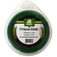 JR Fil nylon 2 mm 15 m - Rond FNY005