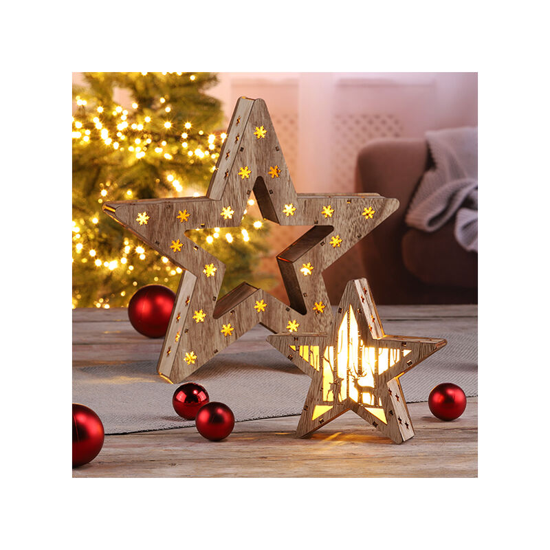 Haushalt International Étoile De Noël à éclairage LED - Éclairage De
