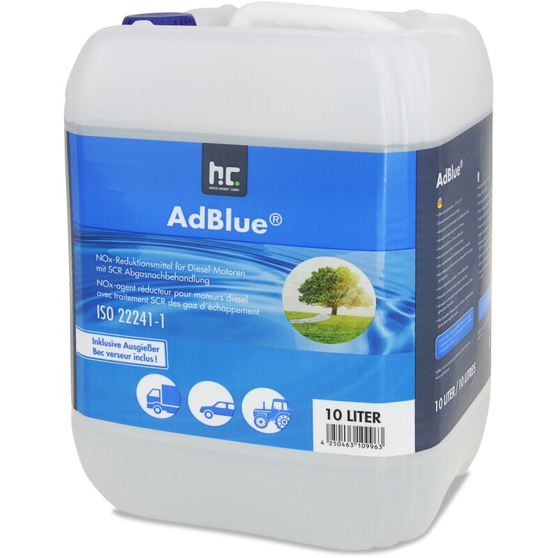 AdBlue avec bec verseur flexible Diframa 10 L - Feu Vert