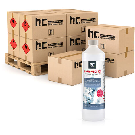 Höfer Chemie Alcool isopropylique 70% Höfer Chemie® en bouteille de 1 L 240 l (en)