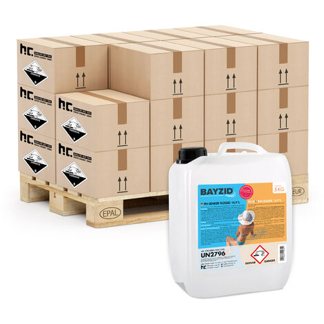 5 Kg Bayzid® pH moins liquide 14,9% Réducteur de pH liquide à effet rapide - pour piscine (1/3)