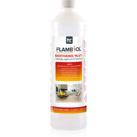 Element4 Bioéthanol 5 litres sans odeur – Bioéthanol Premium 96,6