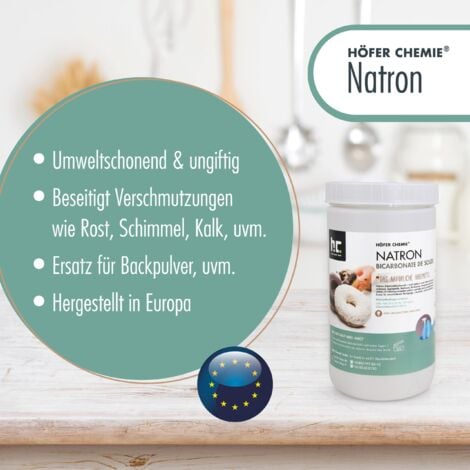 Höfer Chemie 25 kg de bicarbonate de sodium en qualité alimentaire - l'aide ménagère parfaite 25 kg (en)