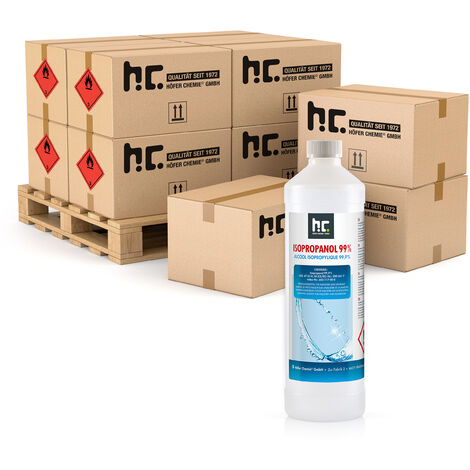 Höfer Chemie Alcool isopropylique 99,9% Höfer Chemie® en bouteille de 1 L 240 l (en)