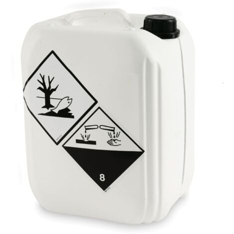 Höfer Chemie 1 x 12,5 kg Chlore liquide 48° pour piscine avec une teneur en chlore actif de 13 à 15% pour l'entretien des piscines et la désinfection de l'eau - Made in Germany