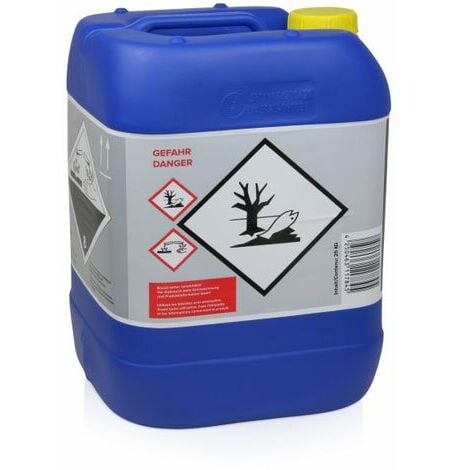 Höfer Chemie 25 kg Chlore liquide 48° pour piscine avec une teneur en chlore actif de 13 à 15% pour l'entretien des piscines et la désinfection de l'eau - Made in Germany