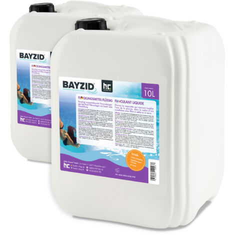 2x 10 L BAYZID® Flockungsmittel flüssig