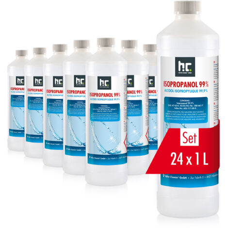 24x 1 L Isopropanol 99,9% in 1 Liter Flaschen