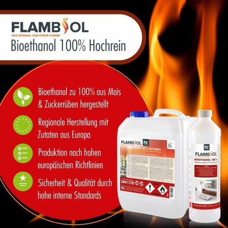 Bioethanol 1 l. fuegonet 231427 massó