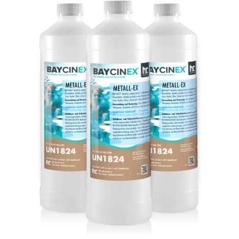 3x 1 L BAYCINEX® Metall-Ex in handlicher Flasche