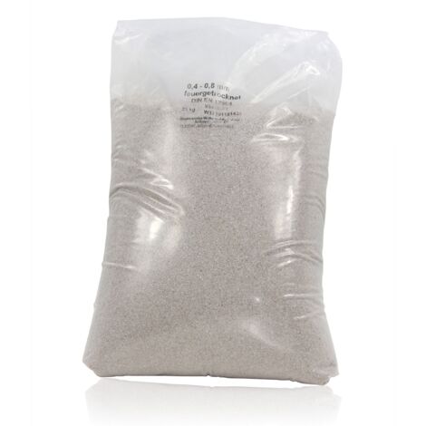 Quarzwerke GmbH 0,4-0,8mm Sable de Quartz 25kg 25 kg (en)