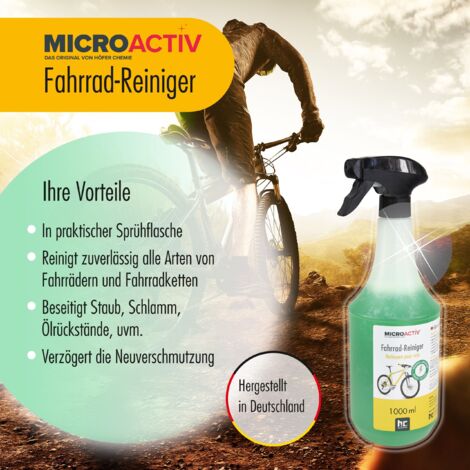 1 x 1 Litre Microactiv® Nettoyant pour vélos et chaînes