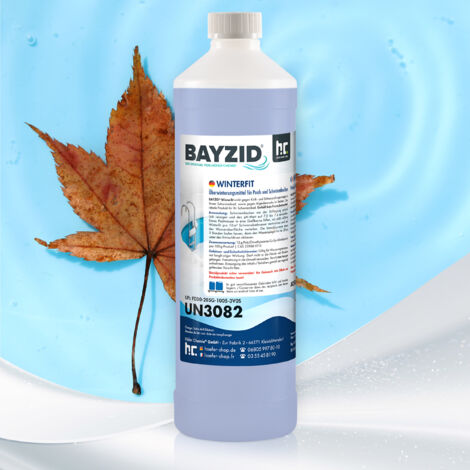 1 l Produit d'hivernage piscine  effet dtartrant, algicide et  anti-moisissures