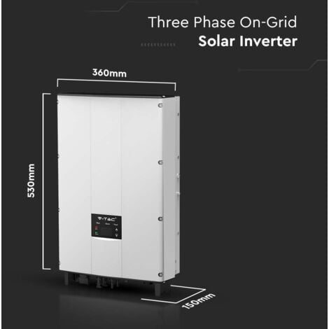 Onduleurs solaires - triphasés - sur réseau - IP65 - 5kW