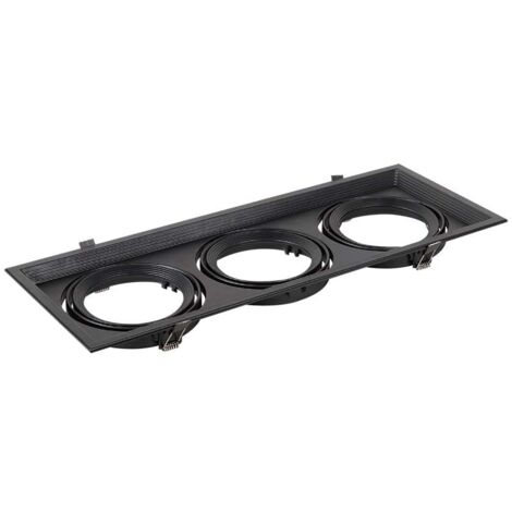 Spots LED - Raccords AR111 - IP20 - Noir - Numéro de modèle : - VT-7223-B