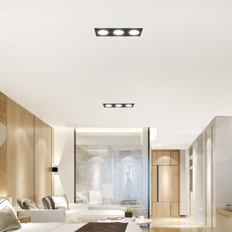 Spots LED - Raccords AR111 - IP20 - Noir - Numéro de modèle : - VT-7223-B