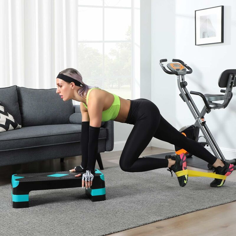 Deluxe Stepper Gym Fitness Workout Exercice Entraînement Machine avec Écran LCD 