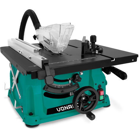 VONROC Sega da tavolo - compatta e portatile - 1500W - 5000rpm - Ø210mm - Include lama da 40T