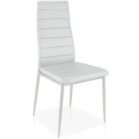 Lot de 8 chaises Stratus Blanc