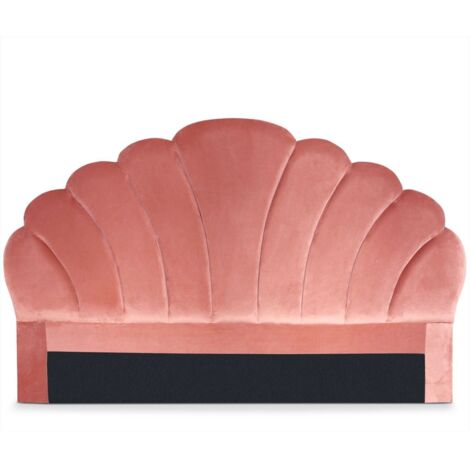 Tête de lit Mermaid 180 cm Velours Rose