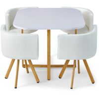 Mobilier Bar Industriel Idmarket Lot De 2 Tabourets De Bar Detroit - Design Industriel Métal Et Bois - Hauteur 67cm - IDMarket
