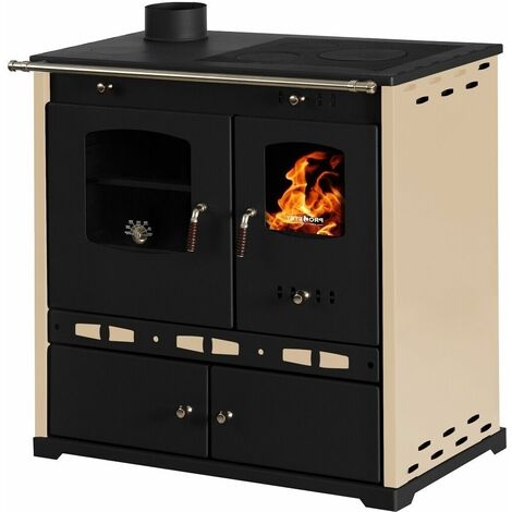 Test du poêle à bois Perfect Eco Lux rouge 7 kW