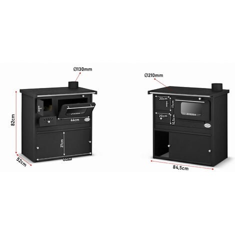 Stufa a Legna Cucina - Zvezda SP  - 6 kw