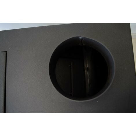 Stufa a legna con forno da cucina. MarcaPrometey 11 KW modello Praktik Lux