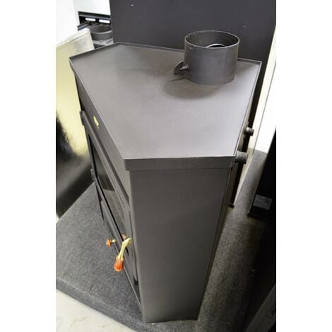 Termostufe Stufa A Legna Boiler Log Burner Acqua Calda Prity AM W12 12kw. EEK-A