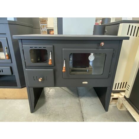 Stufa a Legna con Forno Cucino Camino Prity FG R 14,2kw. ECO DESIGN 2022  EEK