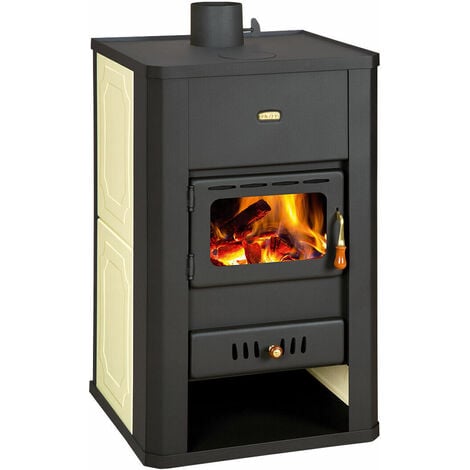 Stufa A Legna Produzione Acqua Calda Combustibile Prity S3W17 13,1+4,7kw EEK-A