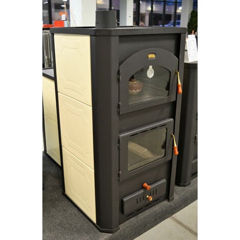 Stufa a legna Con caldaia interna Prity FG W20 6,5 + 20 kW