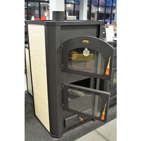 Stufa a legna Con caldaia interna Prity FG W20 6,5 + 20 kW