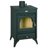 Stufa A Legna EEK A Prity K1 - 9 KW, Efficienza 77.8%, Canna Fumaria Ø130mm - Foto 8