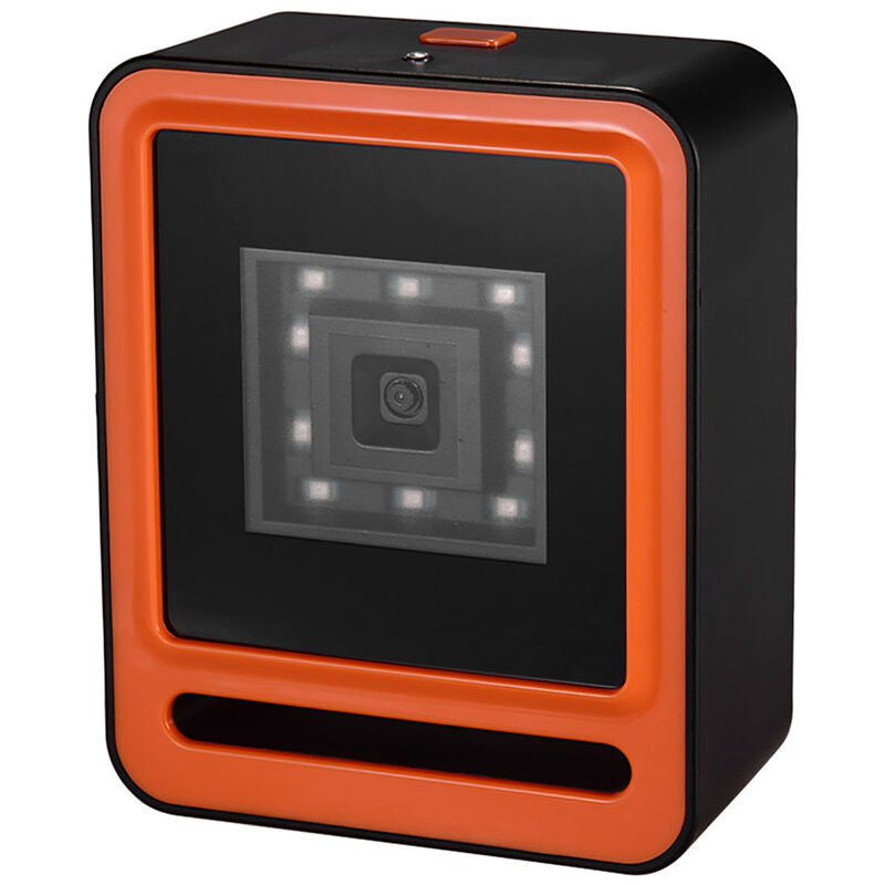 Wired 1D 2D QR Barcoder escaner USB, lector de codigo de barras, naranja